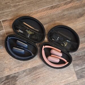 Bluetooth Stereo Over-ear Headsets, Hands-free Calling, Navy Blue & Pink